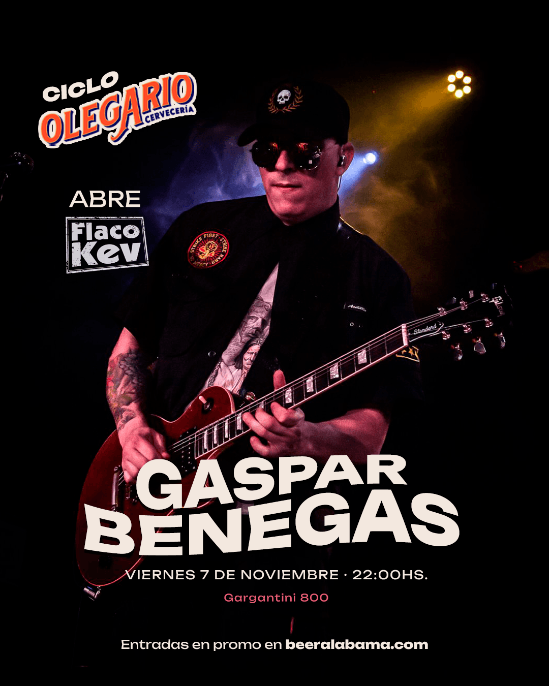 GASPAR BENEGAS EN VIVO